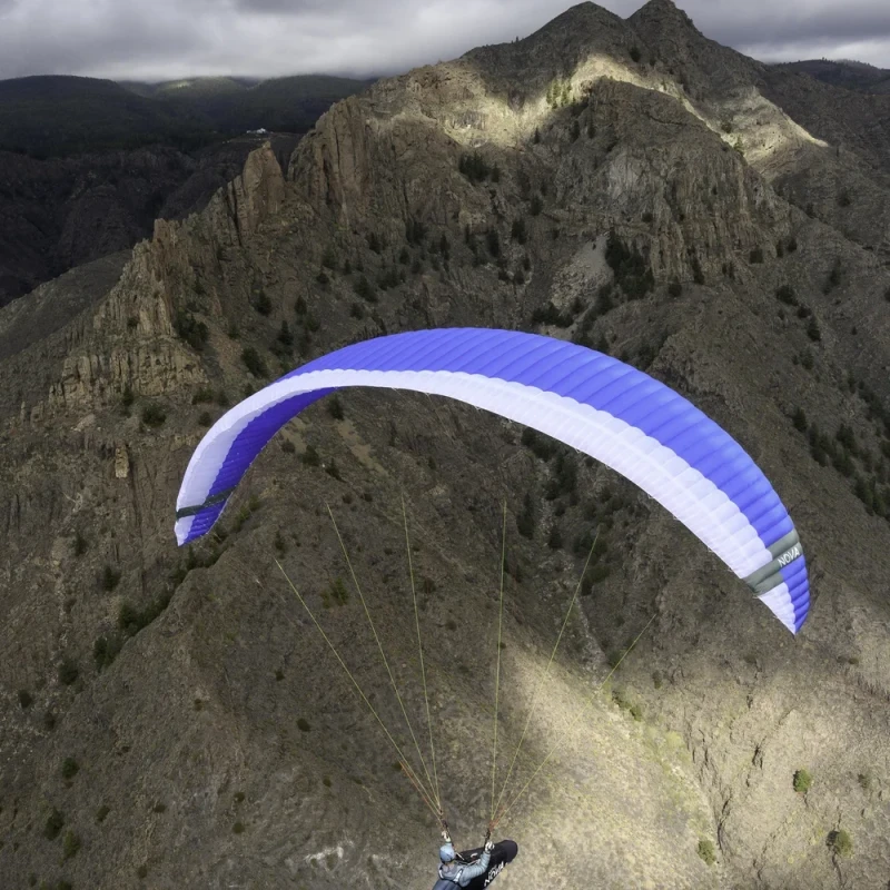 Nova MENTOR 7 - Aile Parapente Cross (XC) Hybride EN B + | Flying Fish