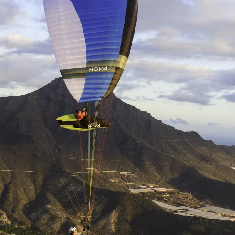 Nova MENTOR 7 - Aile Parapente Cross (XC) Hybride EN B + | Flying Fish