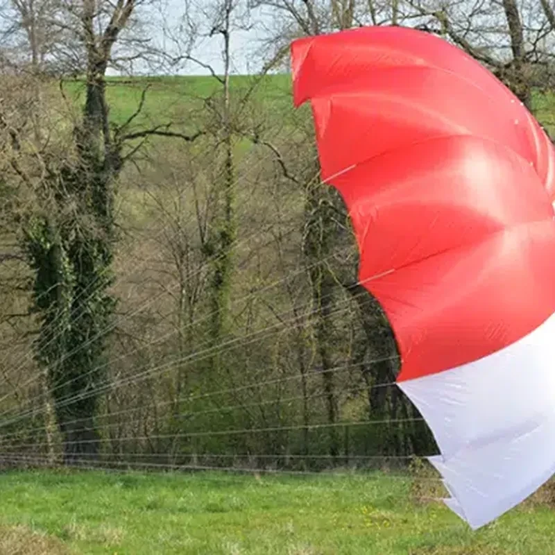 Supair Shine - Parachute de Secours Rond Léger | Flying Fish